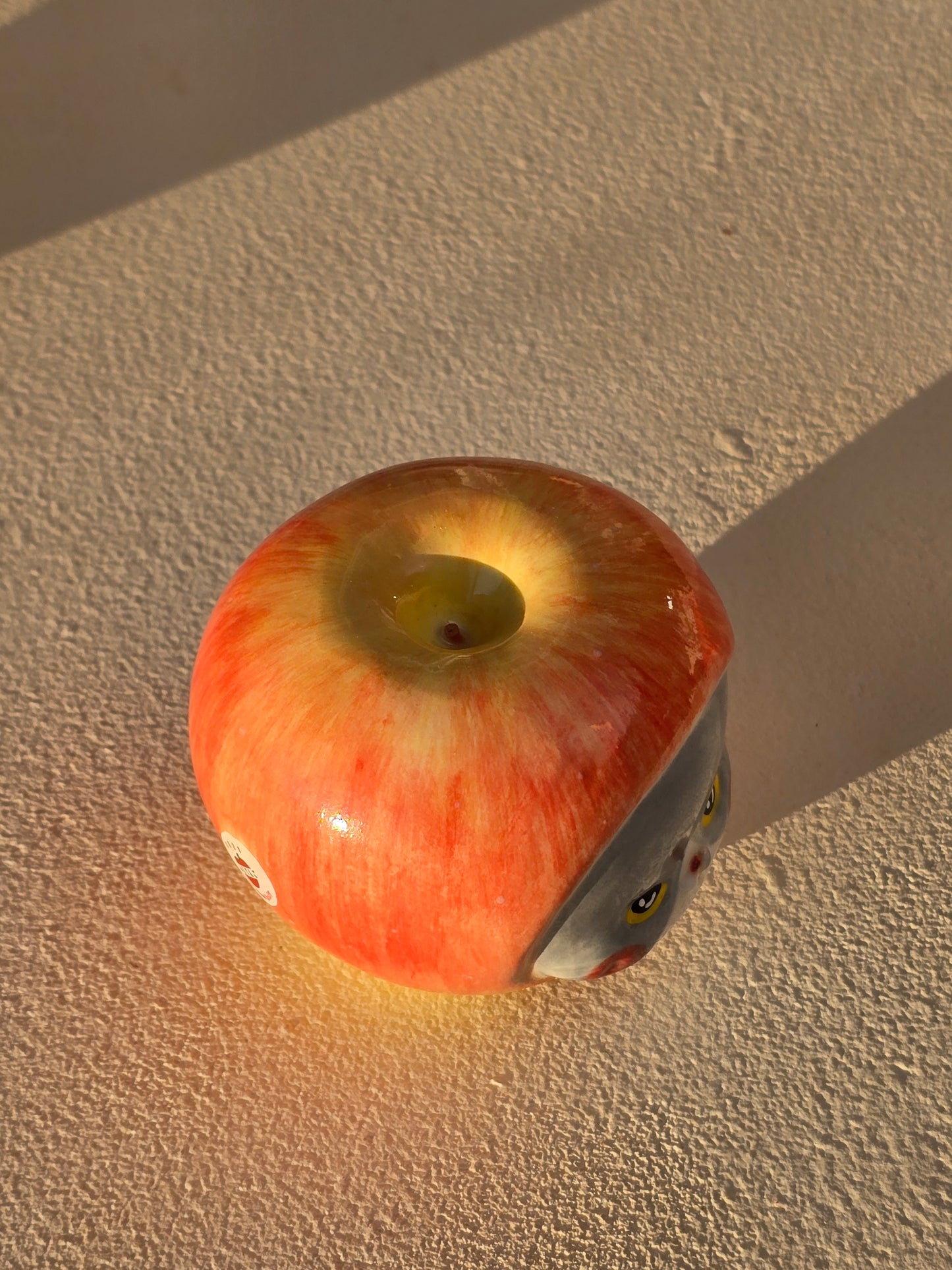 Apple nekochan Salt & Pepper shaker - Toshi