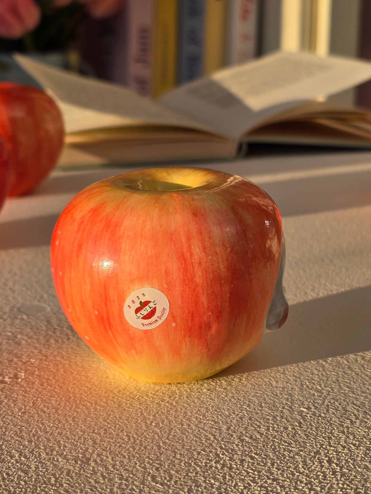 Apple nekochan Salt & Pepper shaker - Toshi