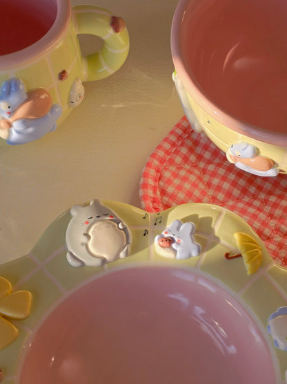 My neighbor Totoro pasta plate