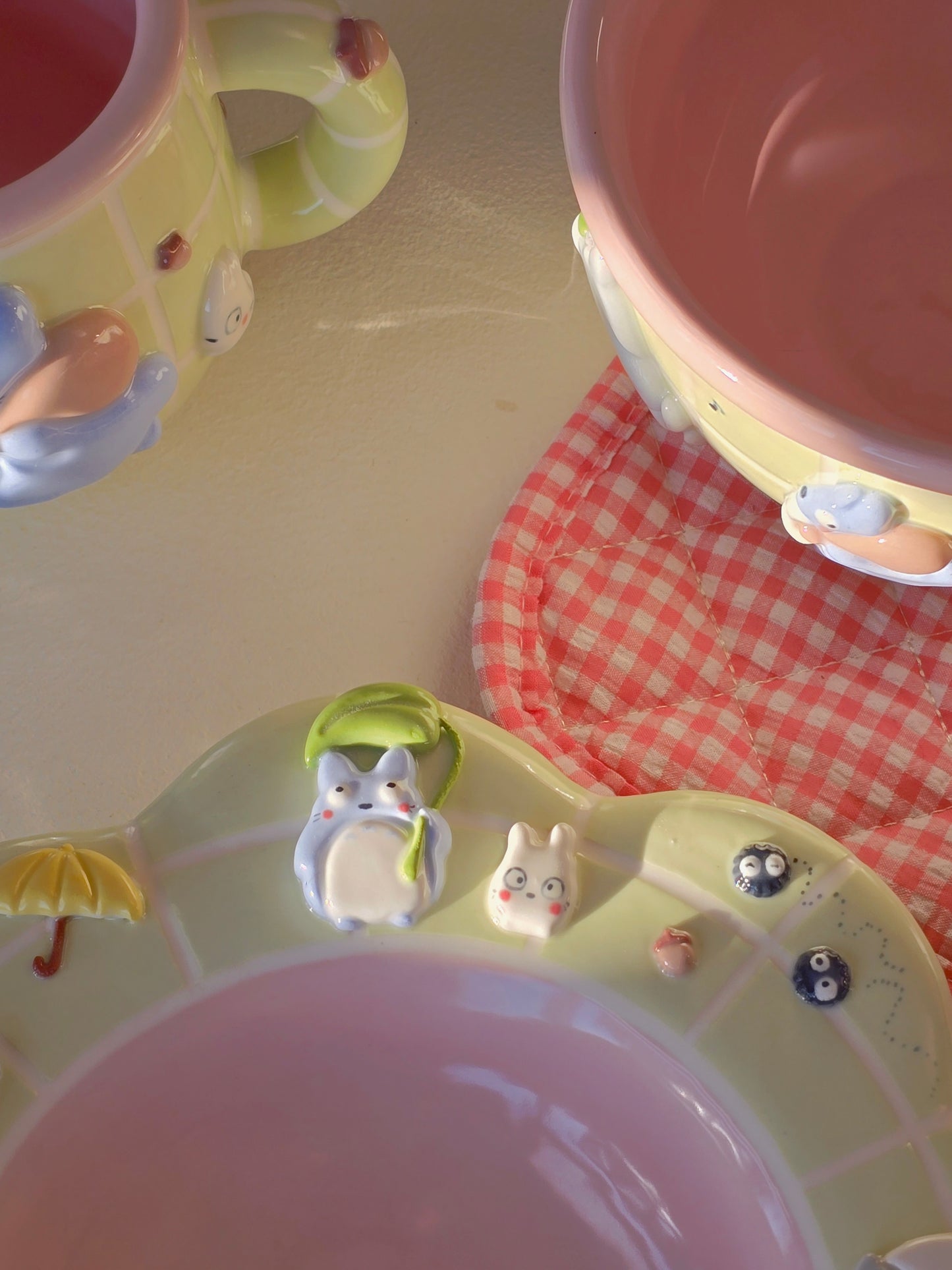 My neighbor Totoro pasta plate