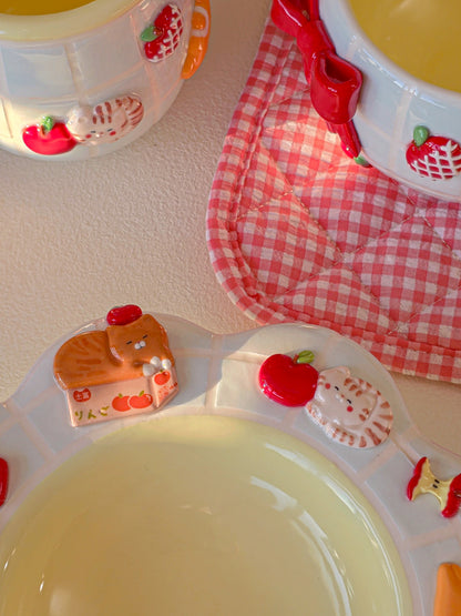 Nekochan Pasta plate