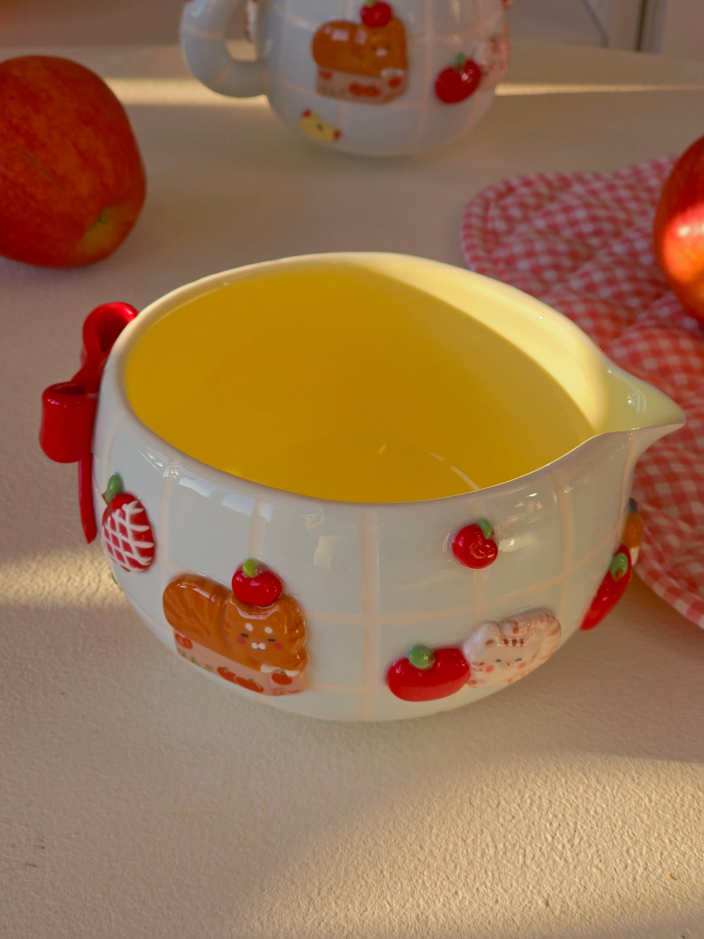 Nekochan matcha bowl