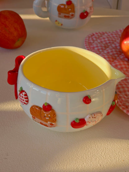 Nekochan matcha bowl