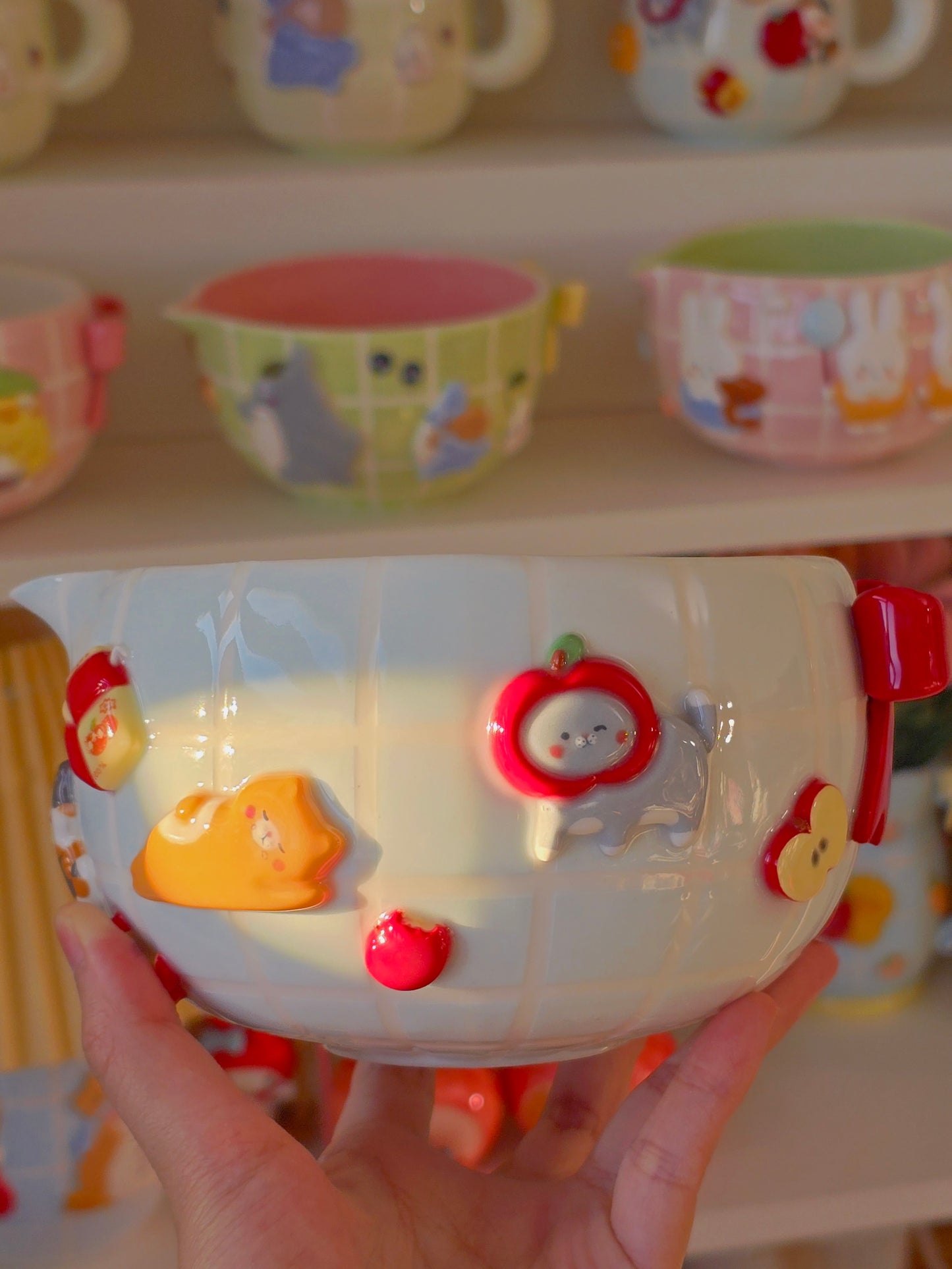 Nekochan matcha bowl