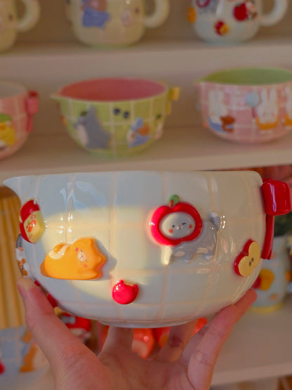 Nekochan matcha bowl