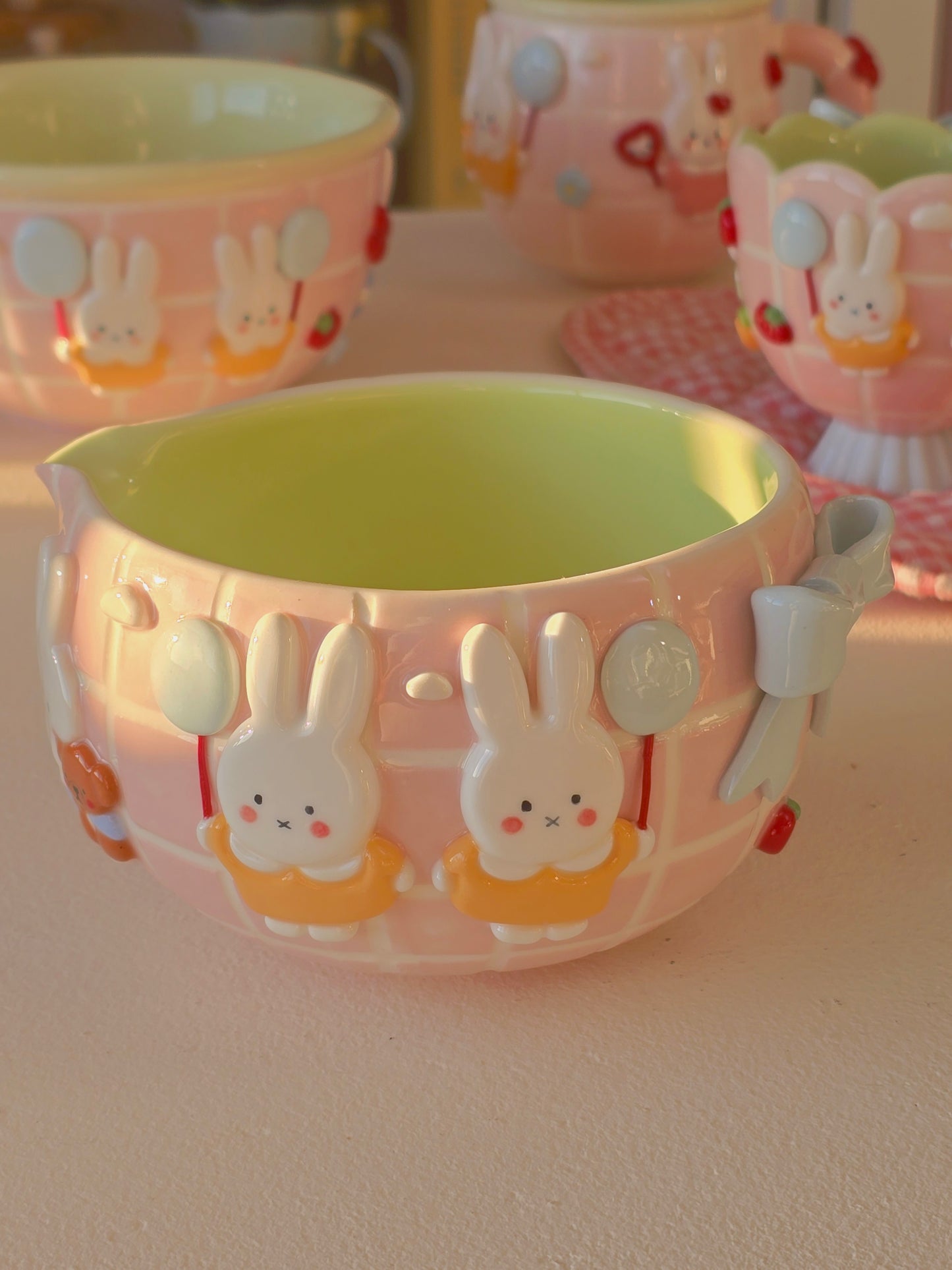 Miffy matcha bowl