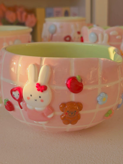 Miffy matcha bowl