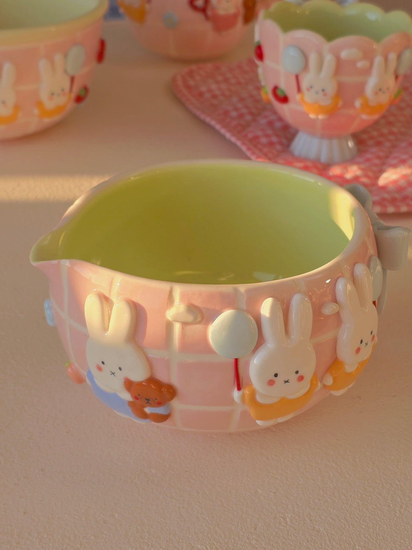 Miffy matcha bowl