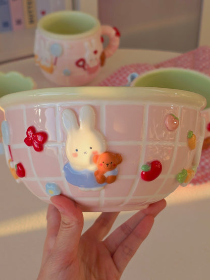 Miffy breakfast bowl
