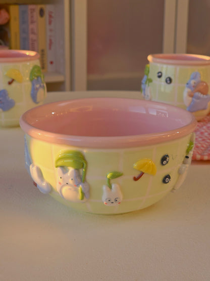 My neighbor Totoro breakfast bowl