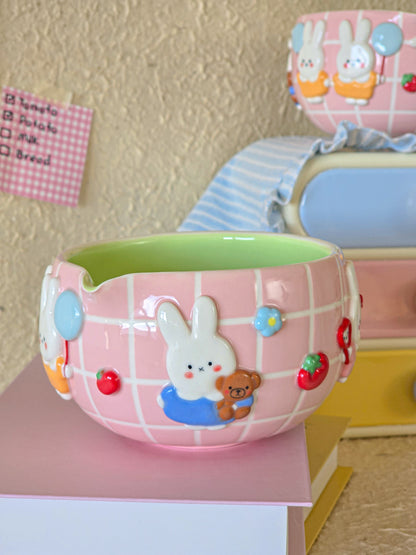 Miffy matcha bowl