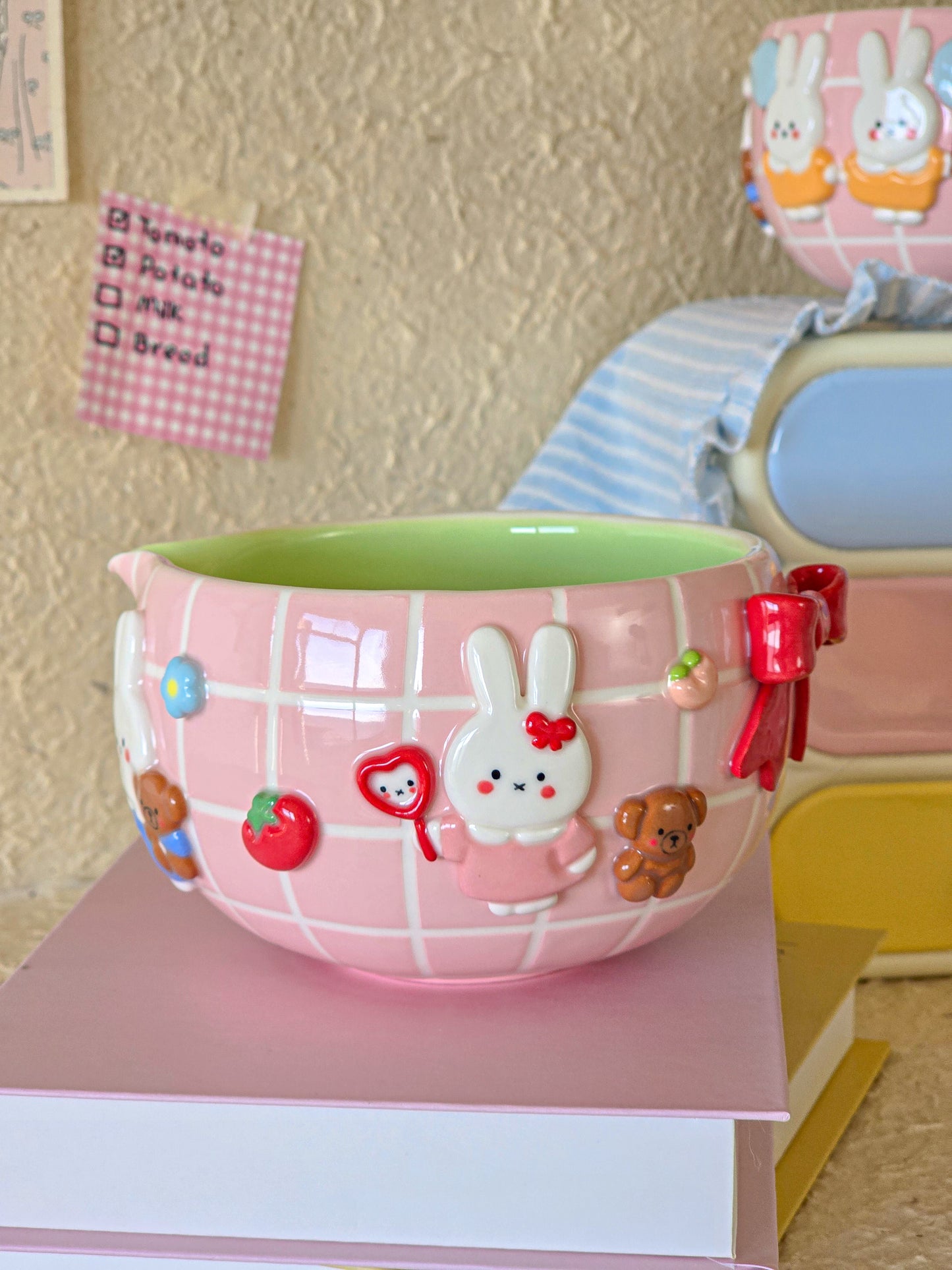Miffy matcha bowl