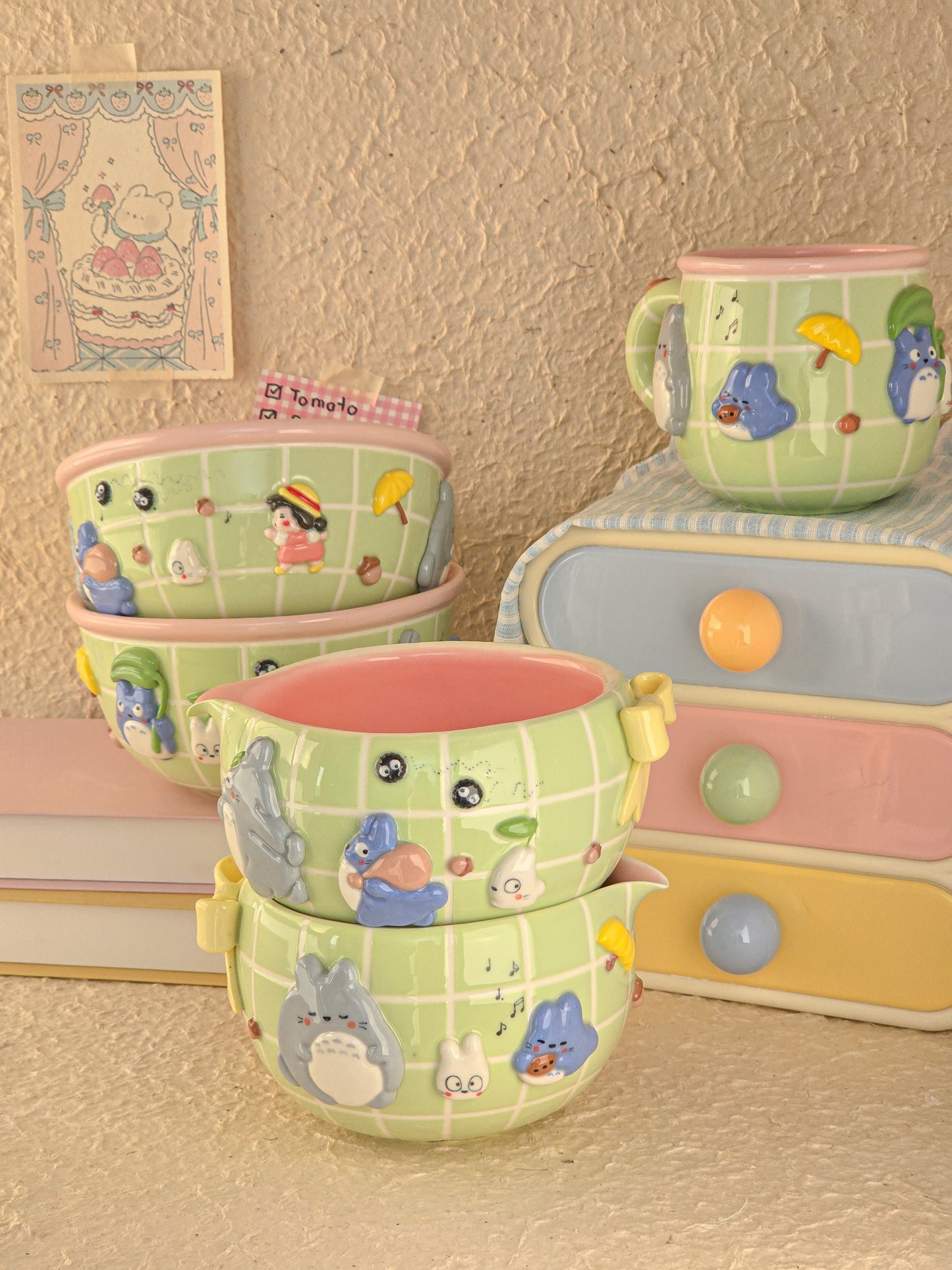 My neighbor Totoro breakfast bowl