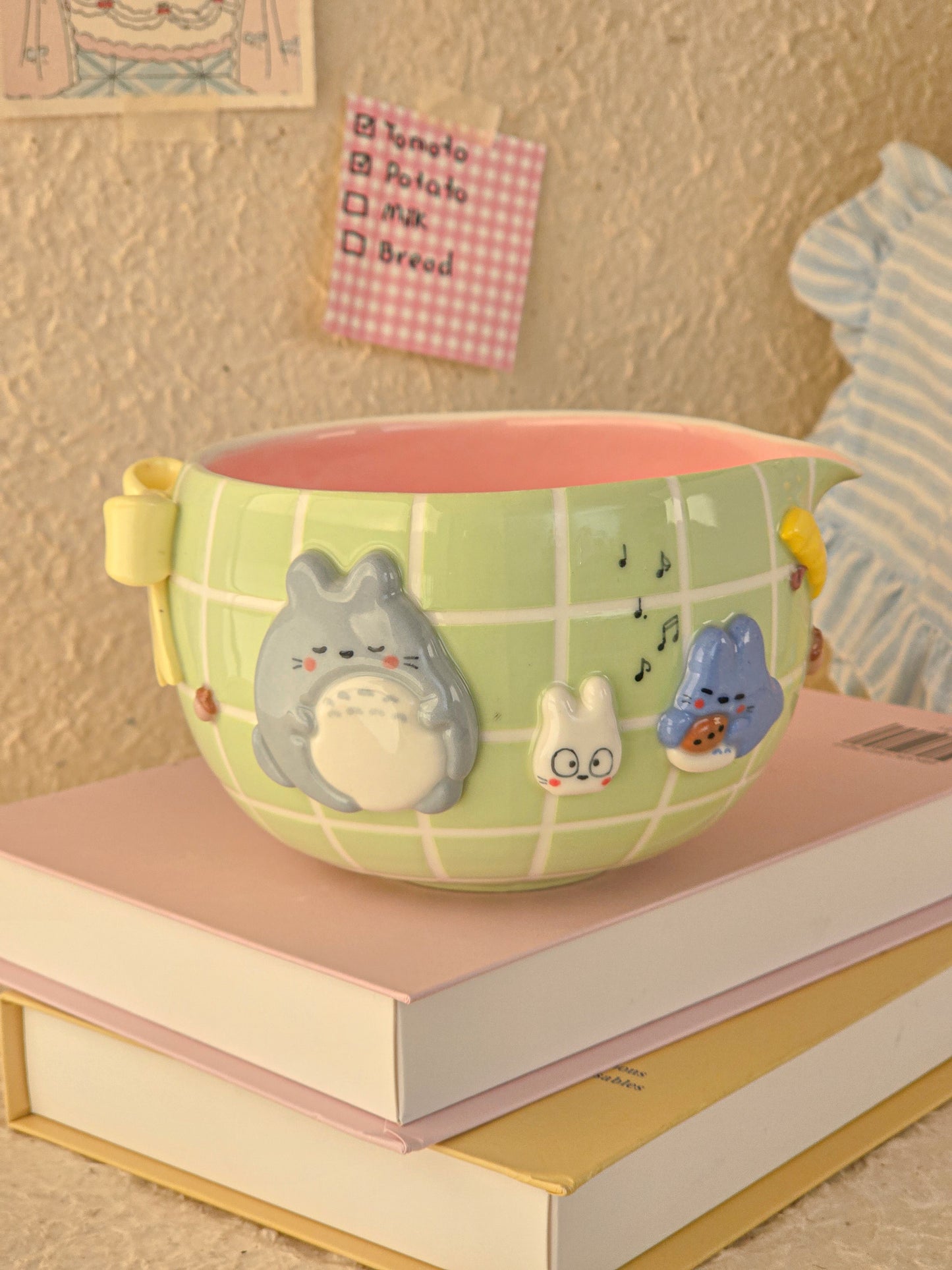 My neighbor Totoro matcha bowl