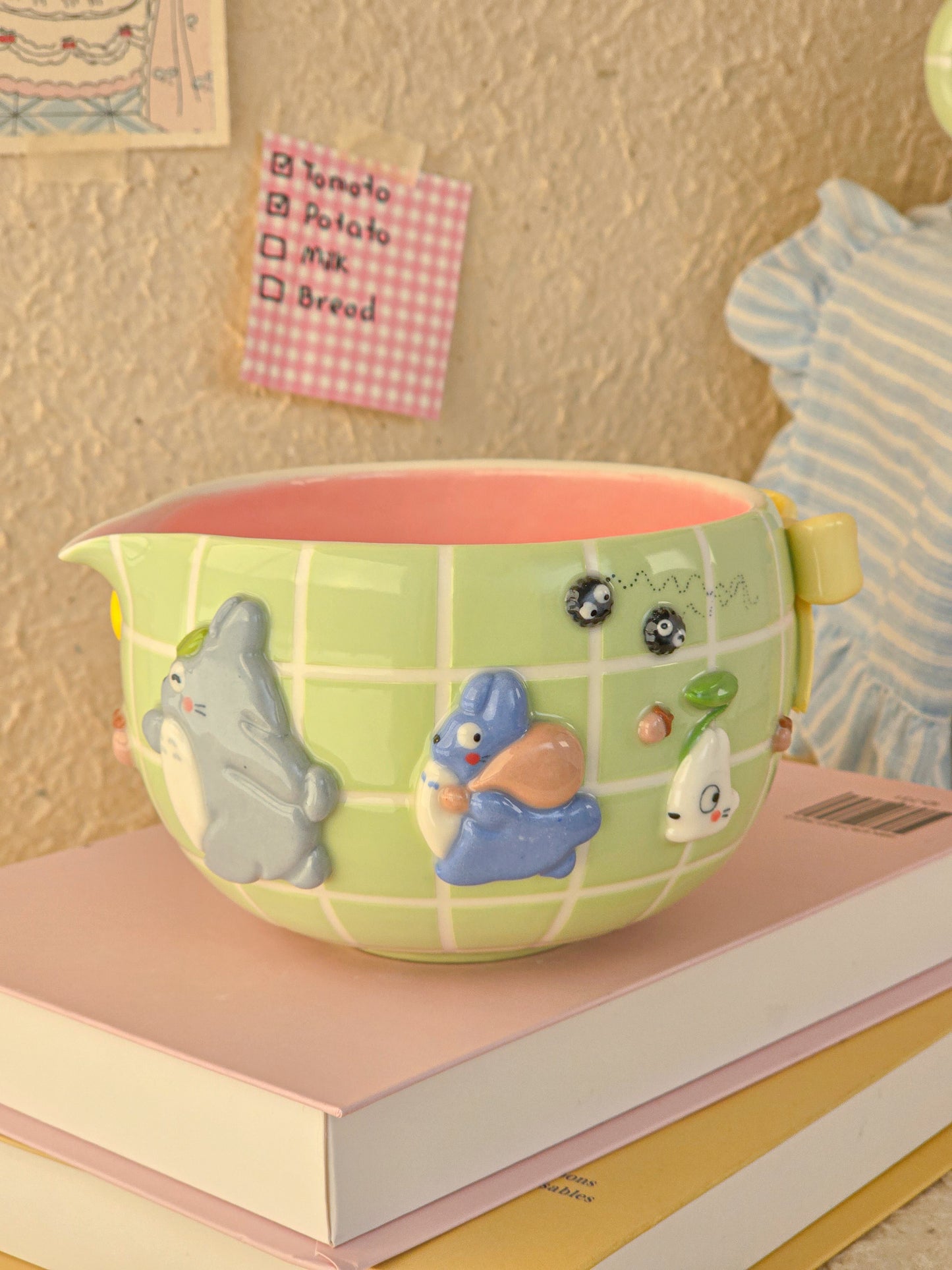My neighbor Totoro matcha bowl