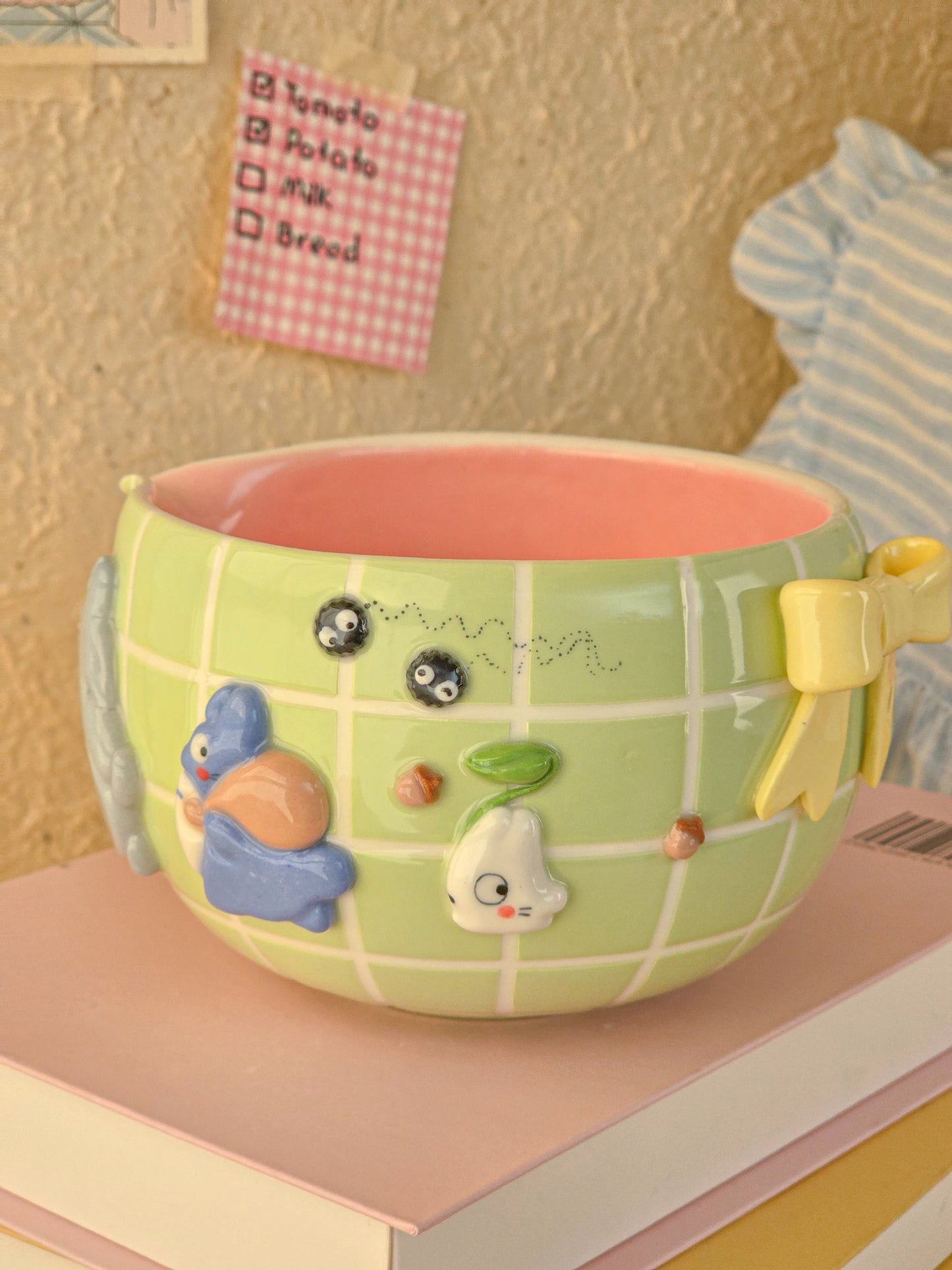 My neighbor Totoro matcha bowl