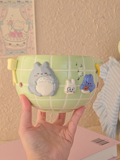 My neighbor Totoro matcha bowl