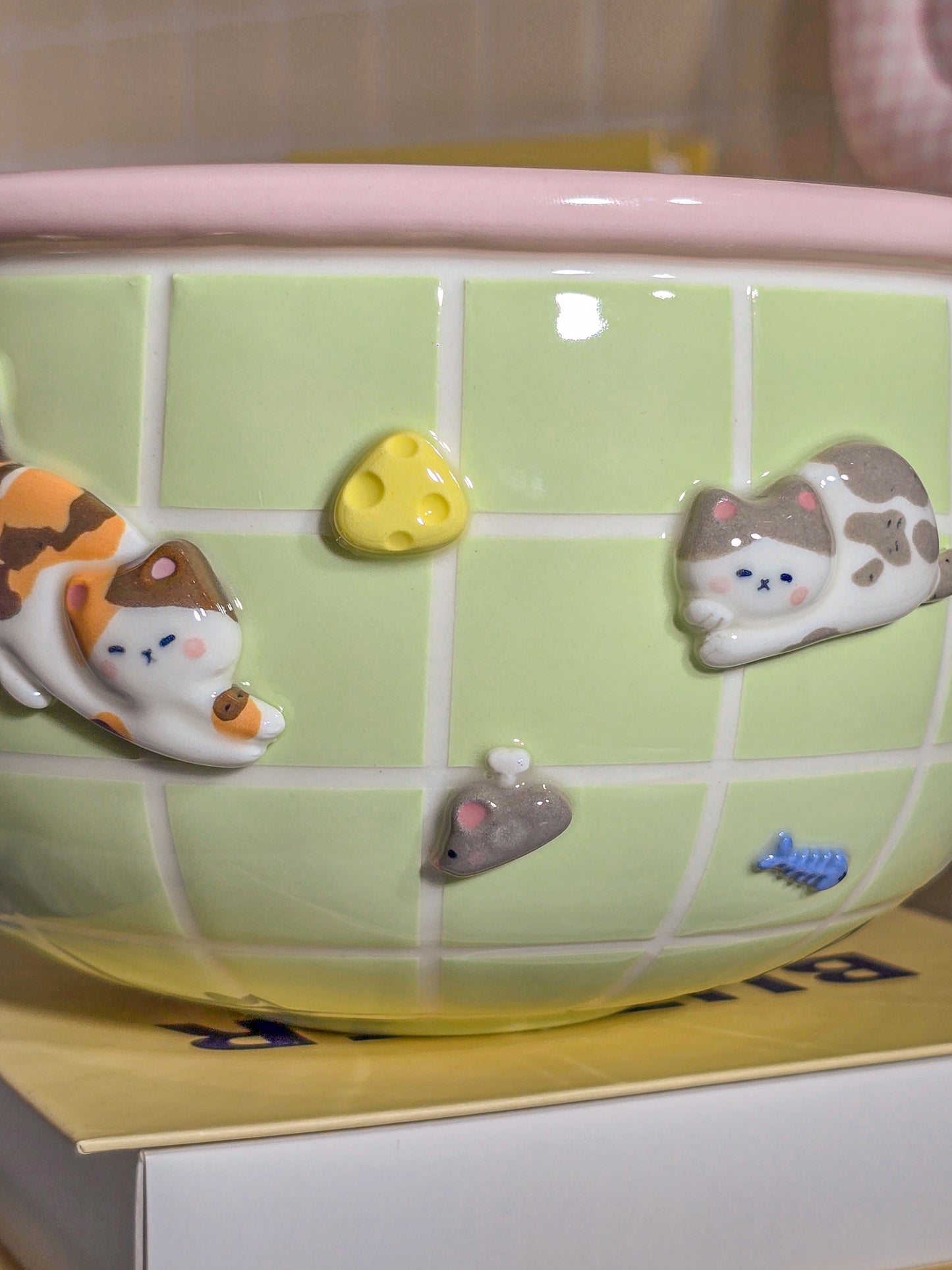 Puri nekochan Noodle bowl