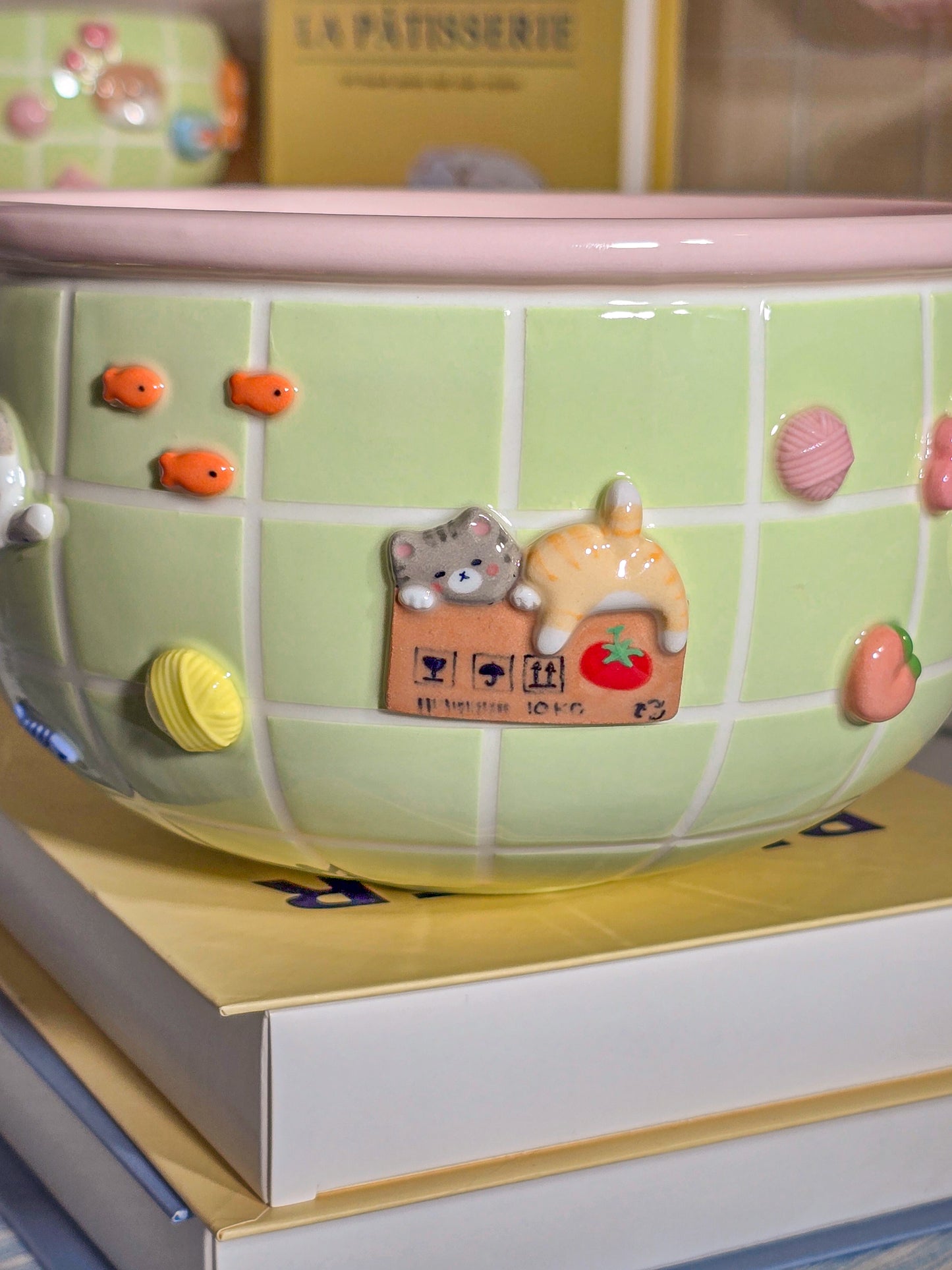 Puri nekochan Noodle bowl