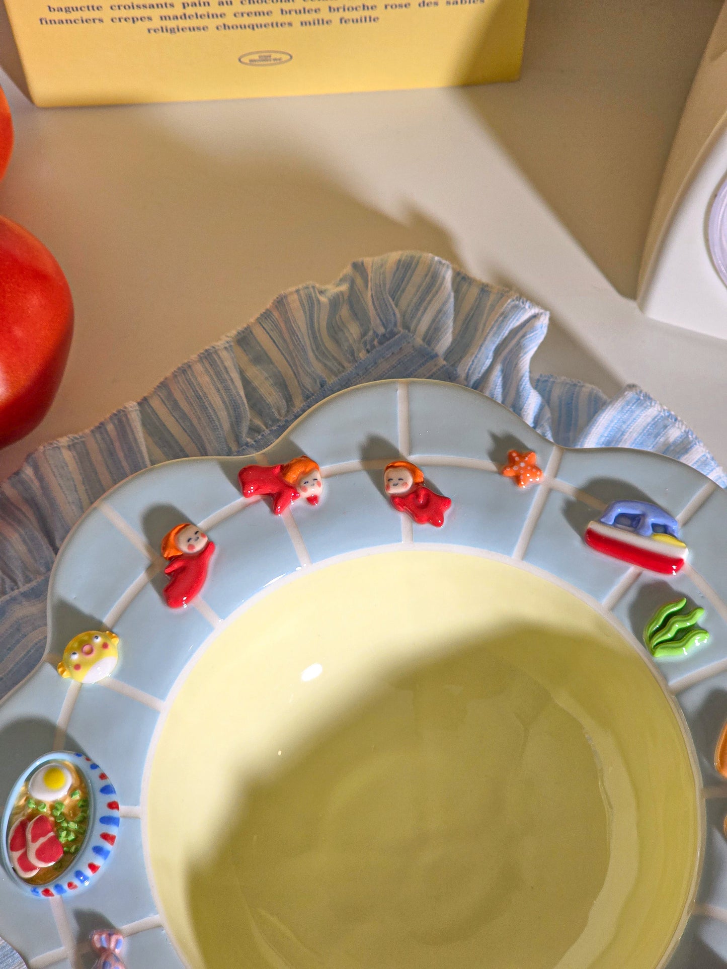 Ponyo Pasta plate