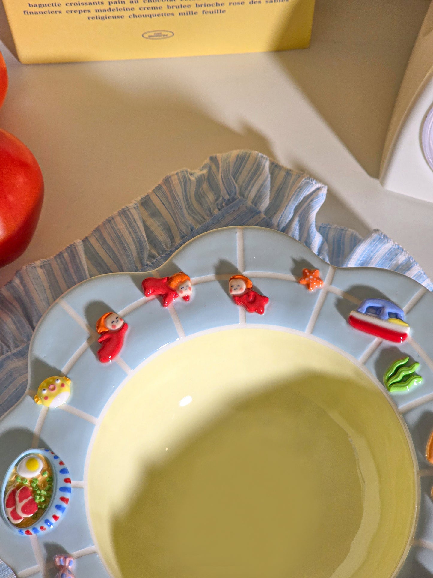 Ponyo Pasta plate
