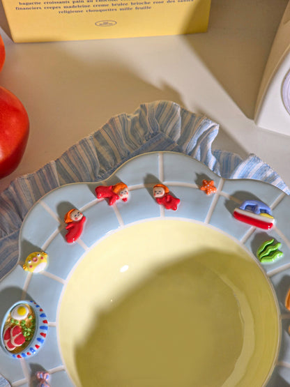 Ponyo Pasta plate