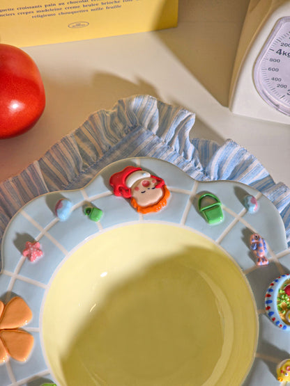 Ponyo Pasta plate