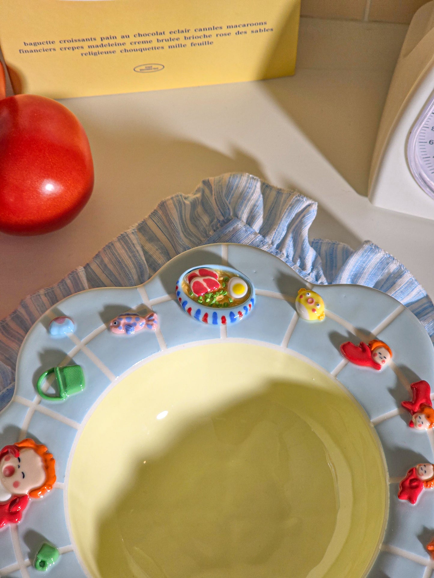Ponyo Pasta plate
