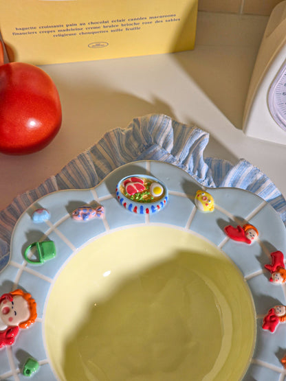 Ponyo Pasta plate