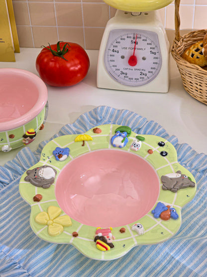 My neighbor Totoro pasta plate