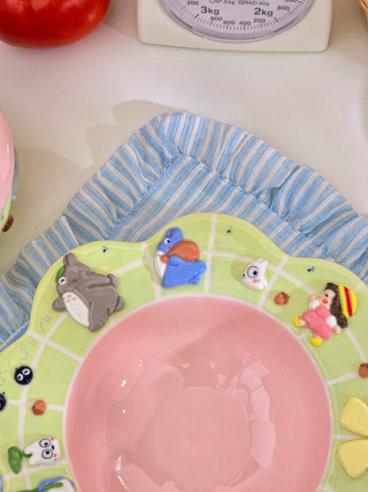 My neighbor Totoro pasta plate