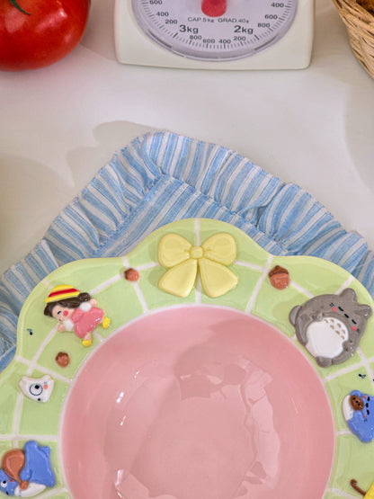 My neighbor Totoro pasta plate