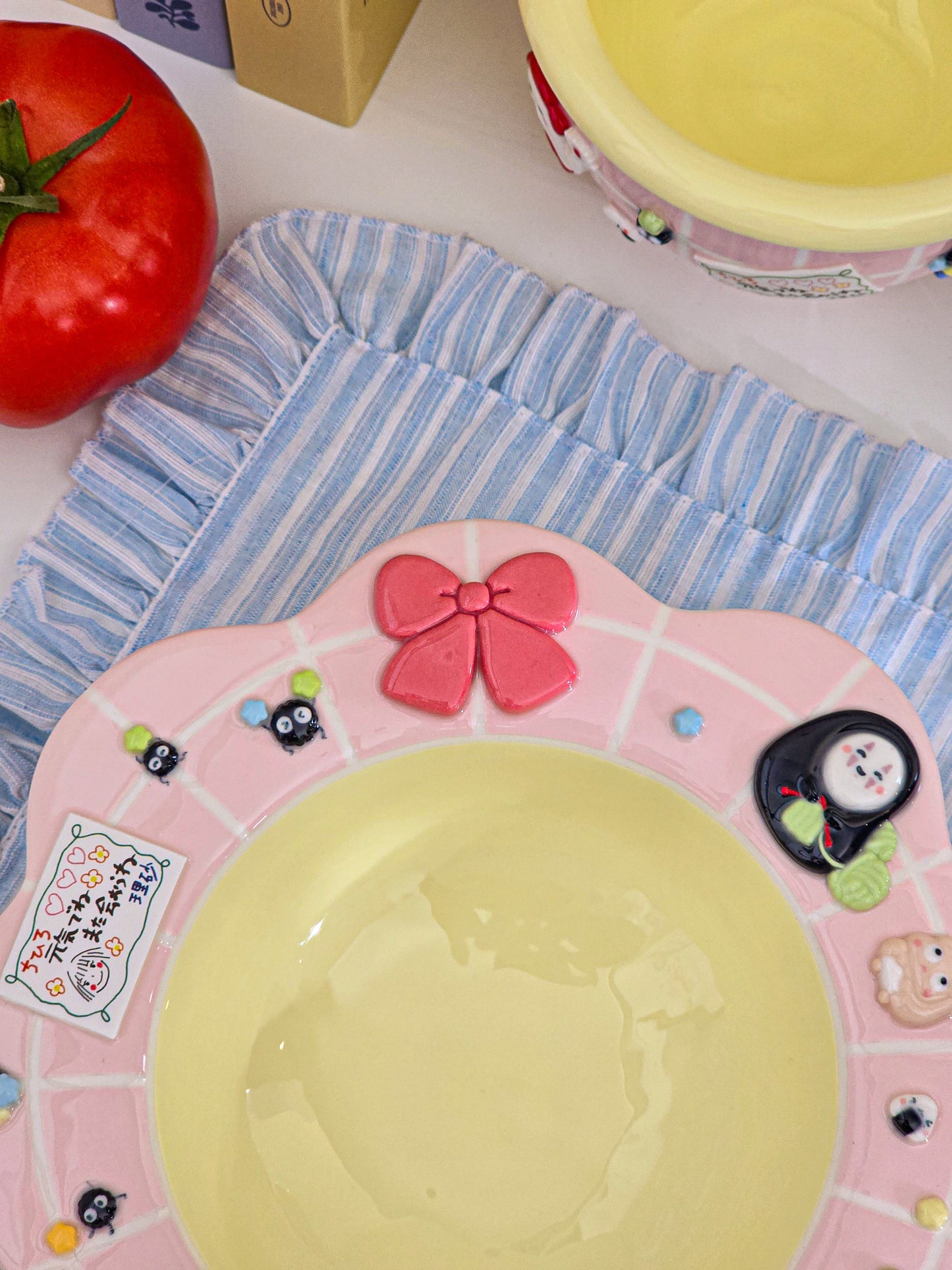 Spirited Away pasta plate