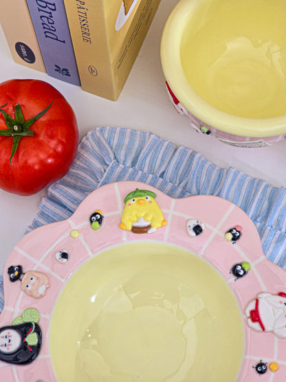 Spirited Away pasta plate