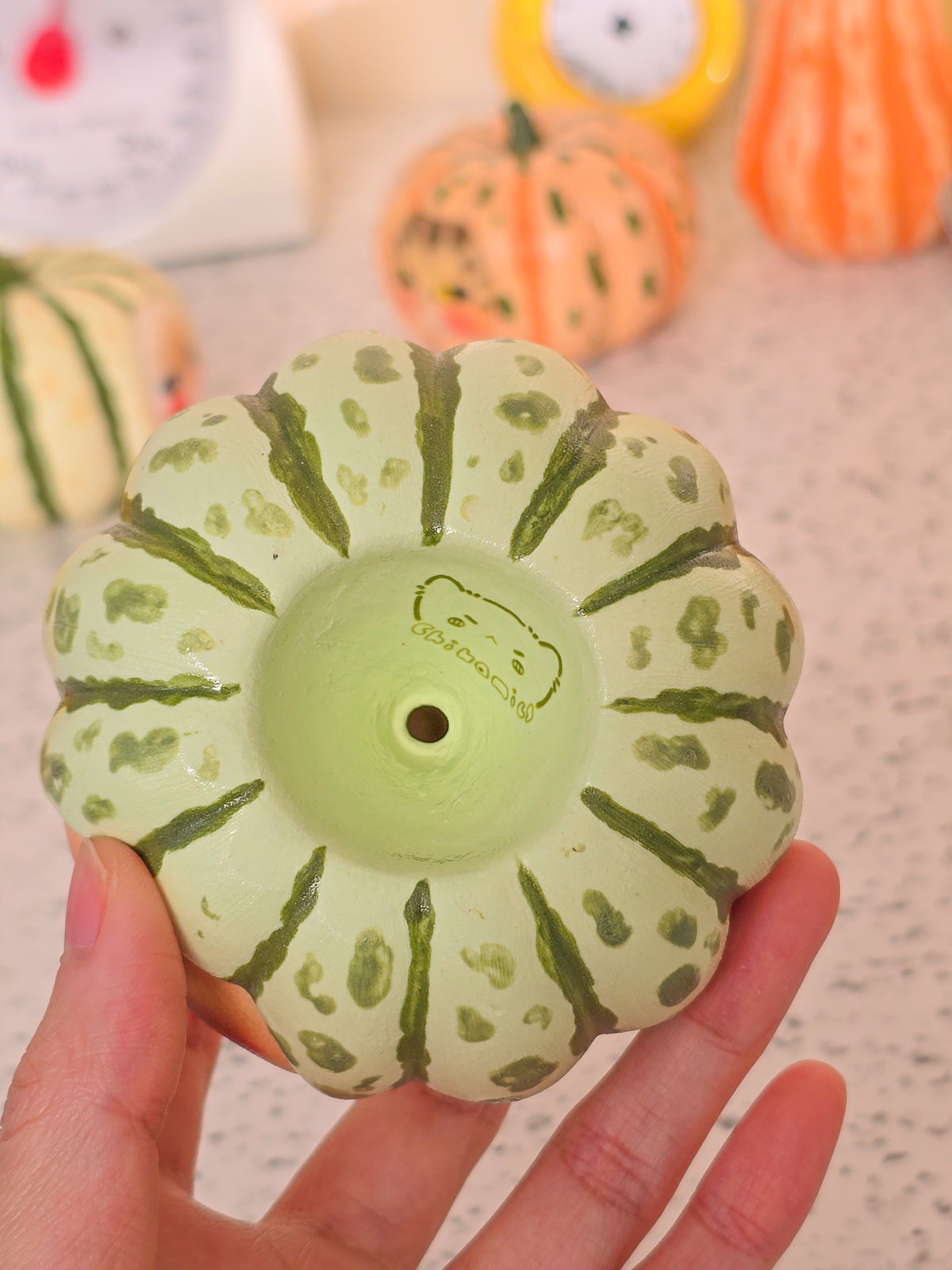 Pumpkin nekochan Salt & Pepper shaker