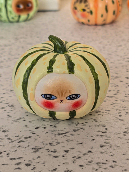 Pumpkin nekochan Salt & Pepper shaker