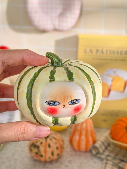 Pumpkin nekochan Salt & Pepper shaker