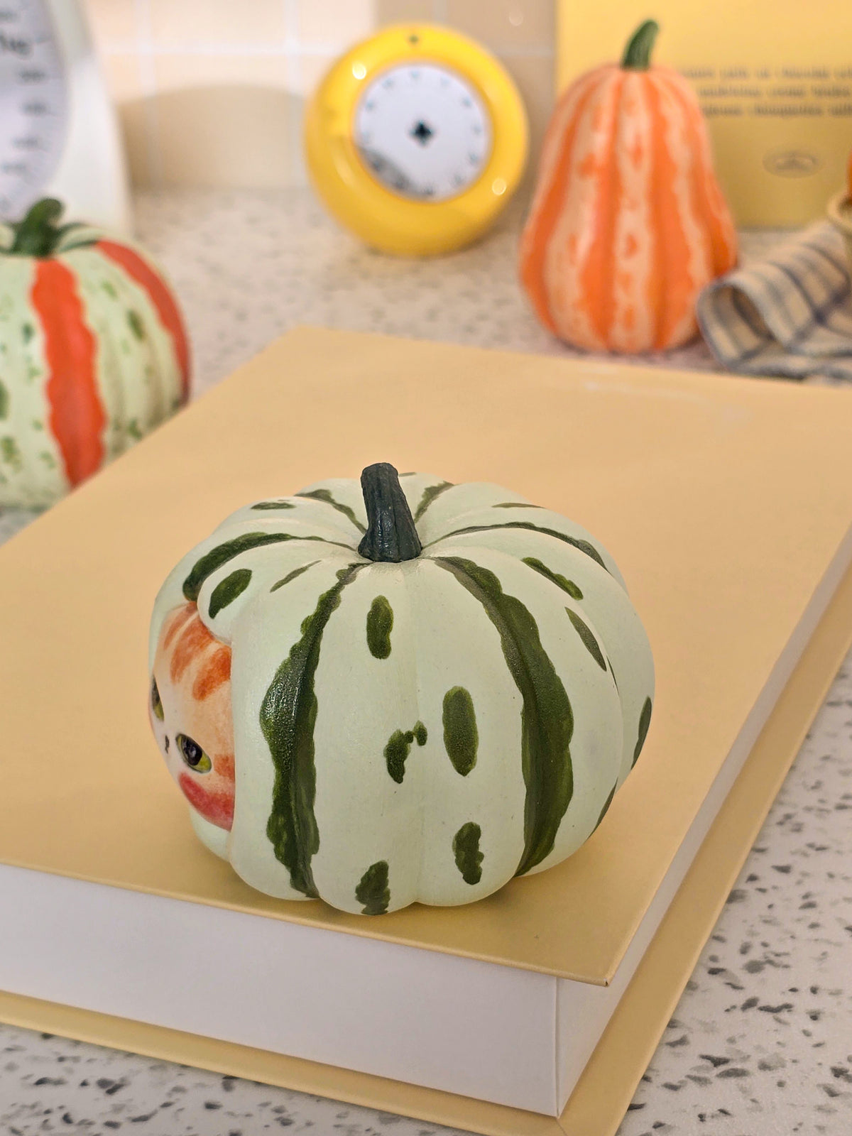 Pumpkin nekochan Salt & Pepper shaker