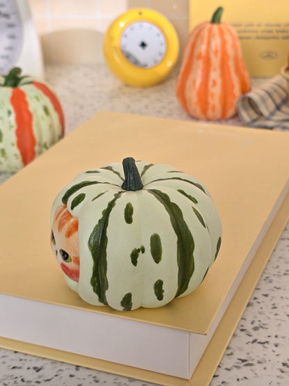 Pumpkin nekochan Salt & Pepper shaker