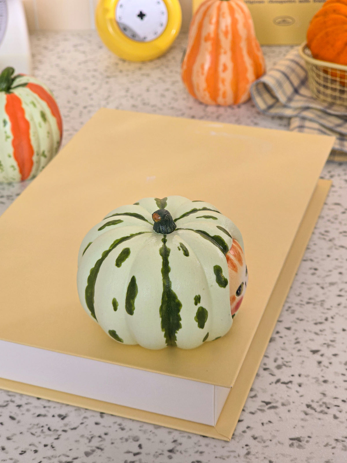 Pumpkin nekochan Salt & Pepper shaker