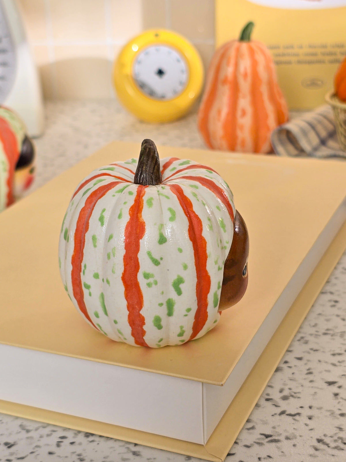 Pumpkin nekochan Salt & Pepper shaker
