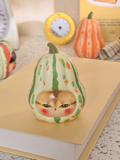 Pumpkin nekochan Salt & Pepper shaker