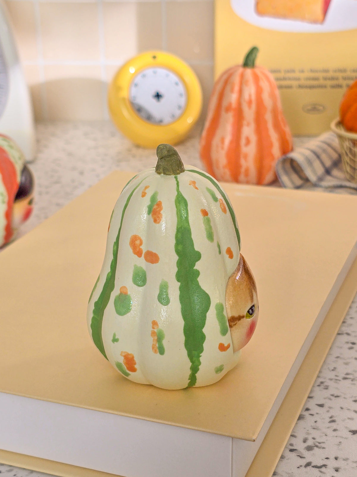 Pumpkin nekochan Salt & Pepper shaker