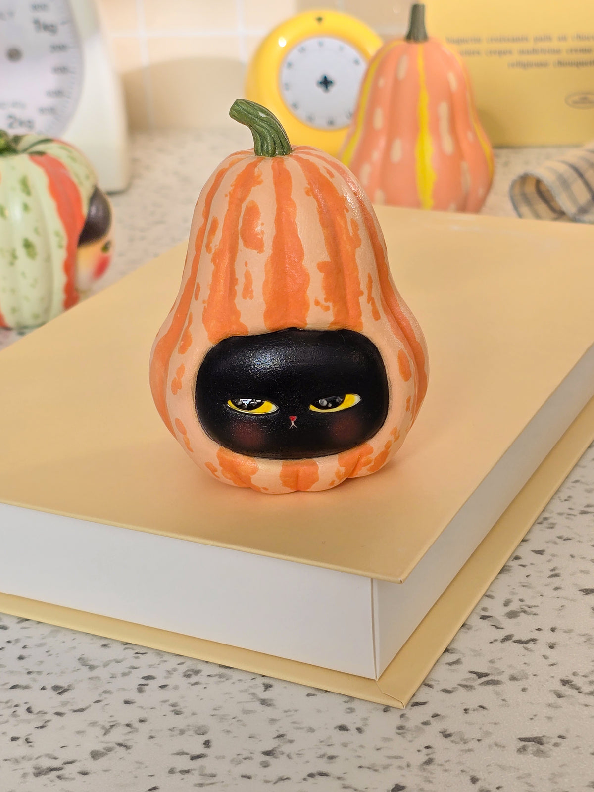 Pumpkin nekochan Salt & Pepper shaker