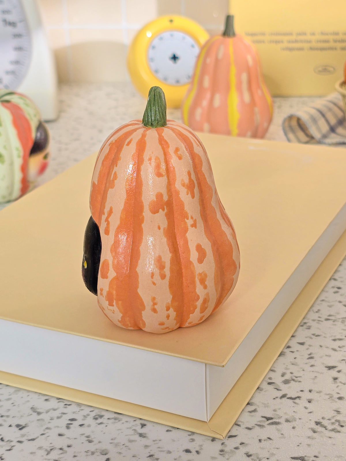 Pumpkin nekochan Salt & Pepper shaker