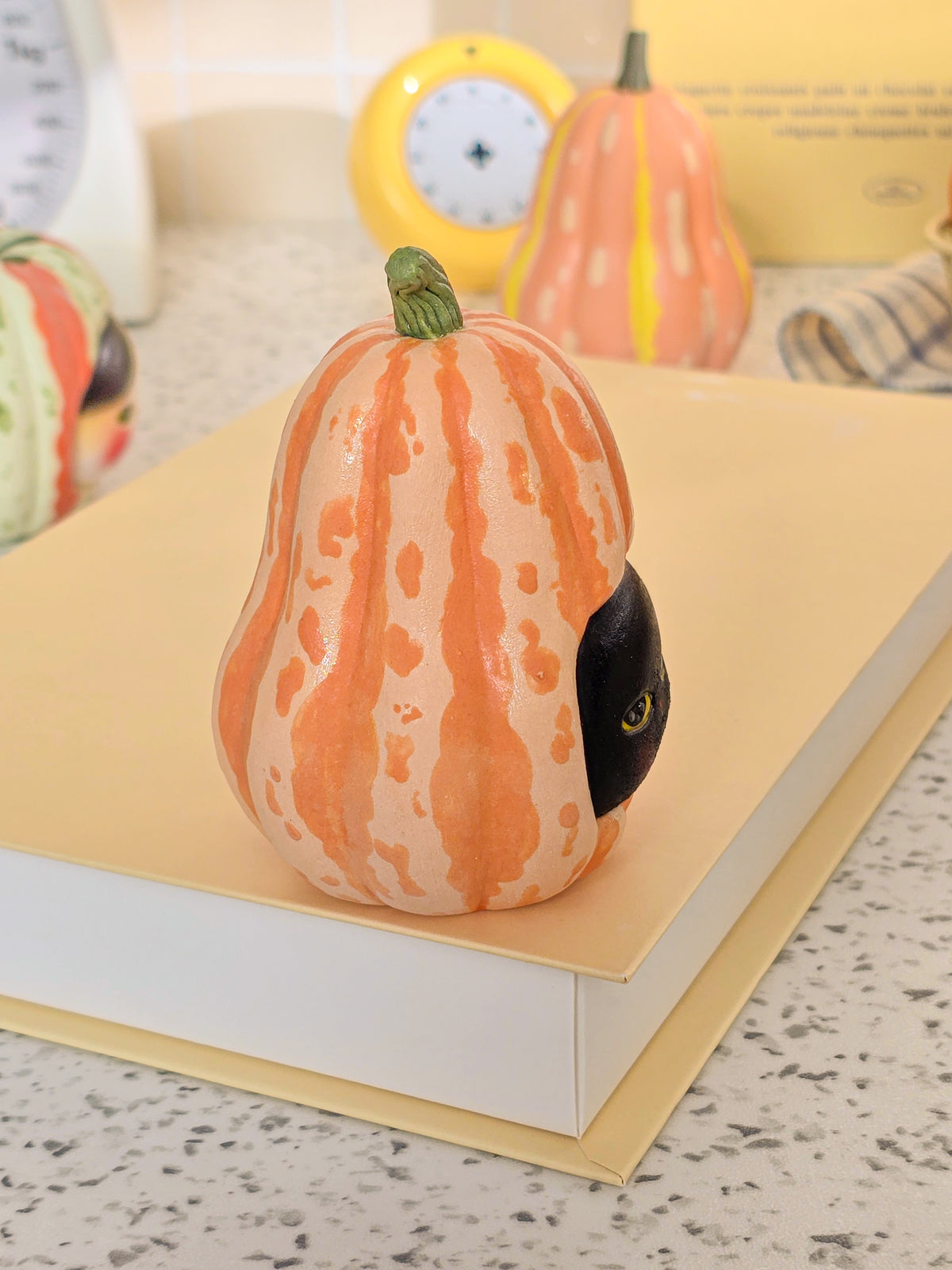 Pumpkin nekochan Salt & Pepper shaker
