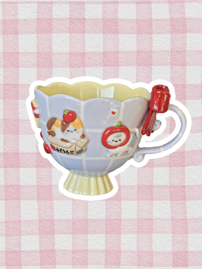 Nekochan teacup