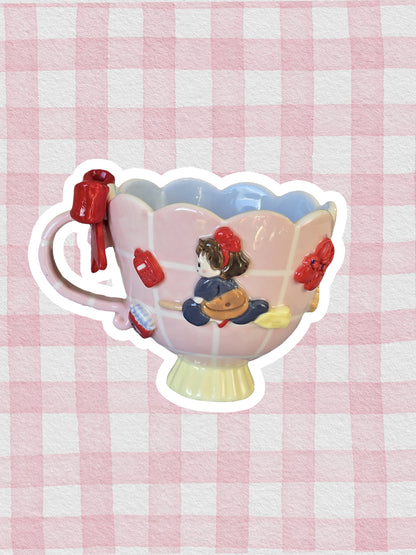 Kiki's delivery service teacup