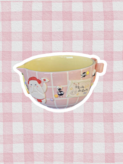 Spirited Away matcha bowl