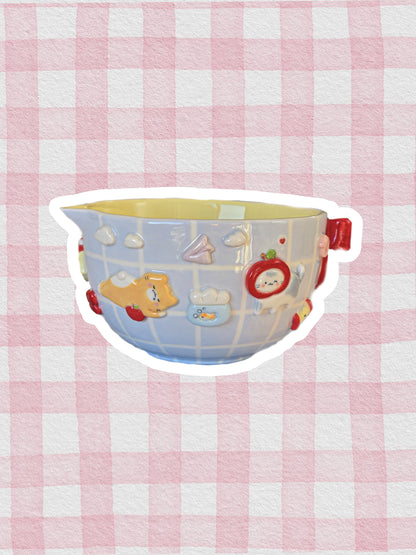 Nekochan matcha bowl